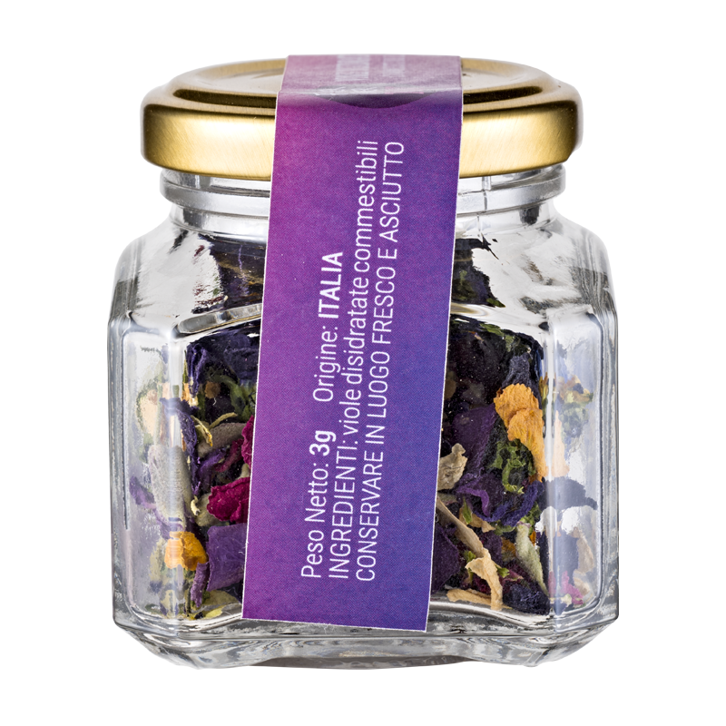 Mixed dried violets Metti un Fiore